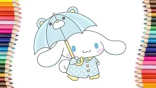 How to Draw Cinnamoroll from Hello Kitty | Sanrio Characters