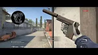 USP S Blood Tiger Factory New Showcase CS:GO (3440x1440 resolution 21:9)