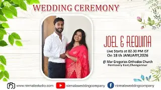 Wedding Ceremony Live Streaming of Joel with Requina