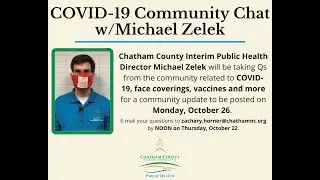 Q&A with Mike Zelek, Interim Public Health Director for Chatham County, on COVID-19