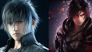 Tekken 8 vs Tekken 7 - Noctis(Final Fantasy 15) vs Clive(Final Fantasy 16) Gameplay Trailers!!
