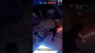 Read Kylo Like A Book Nasty Hook Swing #starwarsbattlefront2 #battlefront2 #heroesvsvillains