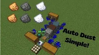Tutorial Cara Membuat Auto Dust Slimefun Di Minecraft!