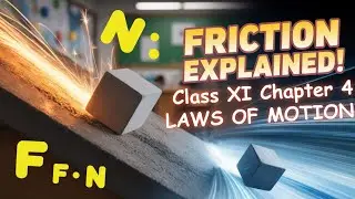 Friction EXPLAINED | Class XI CBSE PHYSICS | Static VS Dynamic | ANGLE OF FRICTION AND REPOSE 