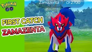 OMG I Got Zamazenta Fighting Type Legendary Pok&eacute;mon | Pok&eacute;mon Go