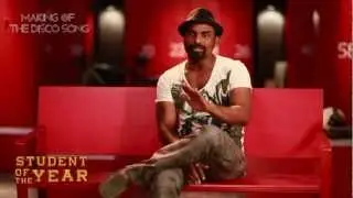 Student of the Year - Making of The Disco Song HD