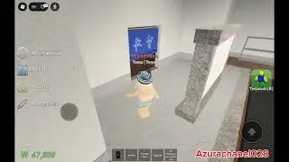 Cobain Pemandian Air Panas #roblox
