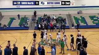 Tuesday Night Basketball: Sheboygan North vs Notre Dame Academy Boys Basketball.