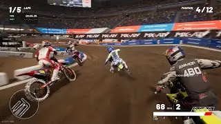 MX VS ATV Legends Multiplayer - Supercross Gameplay