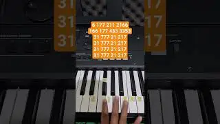 montagem perigosa (piano easy) #piano #pianotutorial #montagem #music #phonk #song