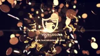 Code 30 - Bitcoin logo reveal 2 Intro Logo Animation