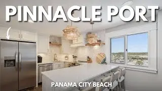 INSIDE LOOK at a Renovated Luxury Condo in Pinnacle Port | Panama City Beach Condo Tour