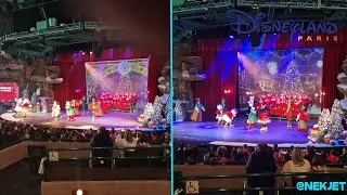 CHANTONS NOËL - DISNEYLAND PARIS ( SPECTACLE 2022 , 4K60FPS )