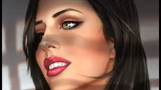 Digital Portrait @anabel.mua (Speed Painting)