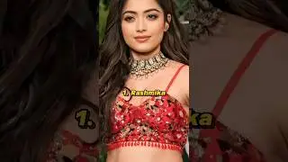 Top 10 || Most Beautiful 😍 national crush &hearts;️ of India 🥰 #shorts #rashmikamandanna #shraddhakapoor