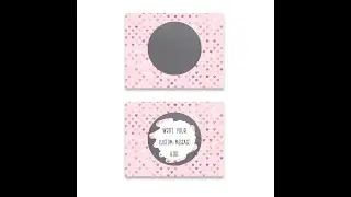 Mini Heart DIY Make Your Own Scratch Off Card for Love Notes or Valentine's Day