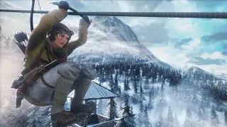 Rise of the Tomb Raider 59: Save Jonah! From weather station to Prison block, Lara zip-lining