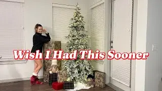This Pre Lit Christmas Tree Is an Amazon Must Have for the Holidays #ad