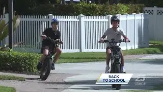 Jupiter police campaign to educate students on riding e-bikes safely