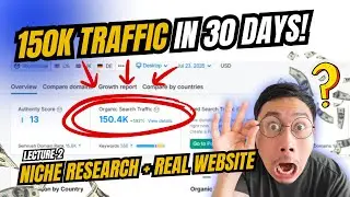 Internship Lecture 2 &ndash; Niche Research Live | Website Getting 150K+ Monthly Traffic Revealed