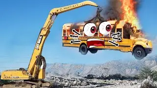 WOW Destroy Buildings and Cars Mercilessly | Satisfying Video Destroys Everything | Woa Doodles