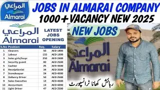Almarai Company Jobs In Saudi Arabia & Uae 2024 || Free Visa Provide By Company
