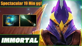 Immortal Silencer Soft Support Phenomenal 19 Min gg! Dota 2 DotaPulse Highlight Gameplay
