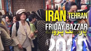 IRAN - Parvaneh Bazaar is A Heaven Of Persian Handicrafts - جمعه بازار پارکینگ پروانه تهران