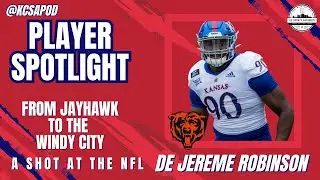 From Jayhawk to Bear: DE Jereme Robinson's Shot at the NFL