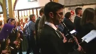 PROCESION DE VIRGEN ANGUSTIAS CON LA BANDA DE PINOS PUENTE