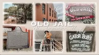 The Old Jail |Things To Do Downtown St Augustine Fl | Haunted #staugustine #oldjail  #alwayspattyann