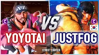SF6 🔥 Yoyotai (Rashid) vs Justfog (Marisa) 🔥 Street Fighter 6