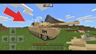 МОД НА ТАНК в Майнкрафт ПЕ 1.16+ | Бедрок | Скачать Моды | minecraft pe