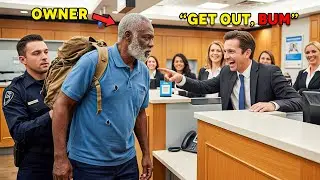 Old Black Man with a Sack Claims Bank Ownership&mdash;They Laughed Until They Regretted It