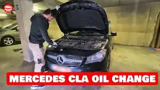 How To Change Oil On Mercedes CLA 180 CDI
