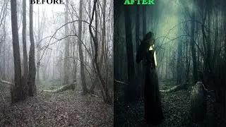 Create  Dark & Mysterious Photo Manipulation Effect in Photoshop