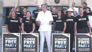 Fluoride Free WA Party Launch - Parliament House 2017