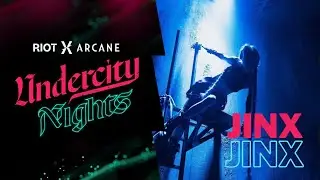 Jinx in Arcane - Undercity Nights