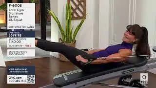 Total Gym Experience QVC March 22nd 2024. Total Gym Fit Signature Series w/ XL Squat Stand