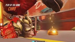 POTG! JUNKRAT ONE TRICK - CHRO! PROLIKECHRO JUNKRAT GAMEPLAY OVERWATCH SEASON 28 TOP 500