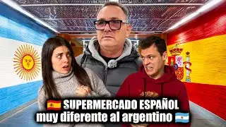MI PAPA ARGENTINO ENLOQUECE EN UN SUPERMERCADO ESPAÑOL 🇪🇸 | 
