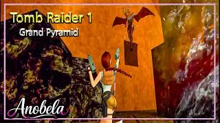 Tomb Raider 1🏺🔥#14 The Great Pyramid Collapse  نهاية الهرم الأسطورية |