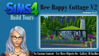 #thesims4 Build Tour 4 Bee Happy Cottage V2 #sims4builds #sims4builder