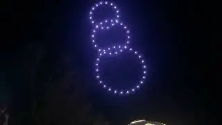 UVA Light The Lawn Drone Light Show 2024