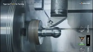 TIGER&middot;TEC&reg; GOLD TURNING GRADES WPP10G, WPP20G, WPP30G - Powerful in steel and against wear.