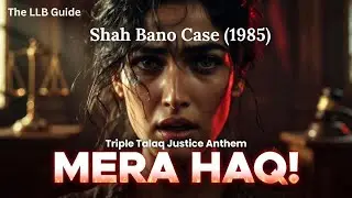⚖️ Haq Emotional Women's Rights Anthem ⚖️ (The Shah Bano Case 1975)
