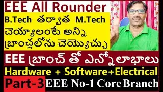 Electrical & Electronics Engineering Branch -EEE |Journey with Joga Rao | M.Tech EEE-ECE-CSE-Mech|