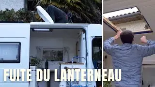Ep.2. On r&eacute;pare notre lanterneau (grosse fuite💧) et on vend notre van am&eacute;nag&eacute;.