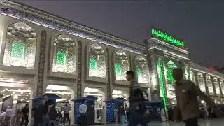 Namaz e Maghareeb in Haram Mula Hussain a.s