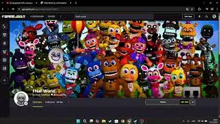 Актуальный и официальный способ скачать Fnaf World (no steam)